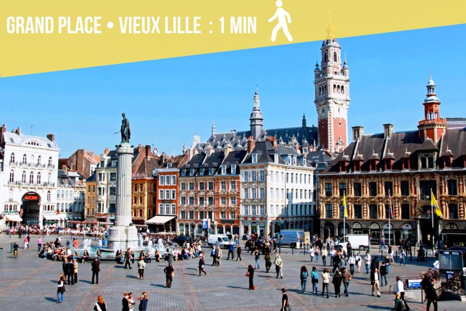 Lille Centre - 1Br In The Heart Of Lille! Apartment Екстериор снимка